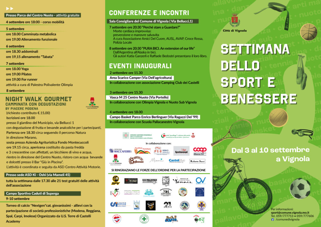 Settimana Sport Vignola
