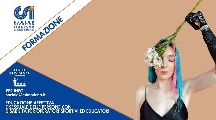 Corso Educazione Affettiva e Sessuale persone con disabilità