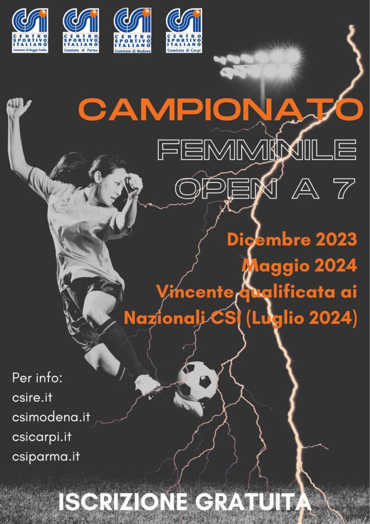 Calcio a 7 Open Femminile