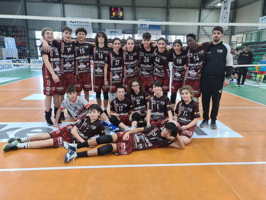 Volley Sassuolo, prima classificata Ragazzi U13/14