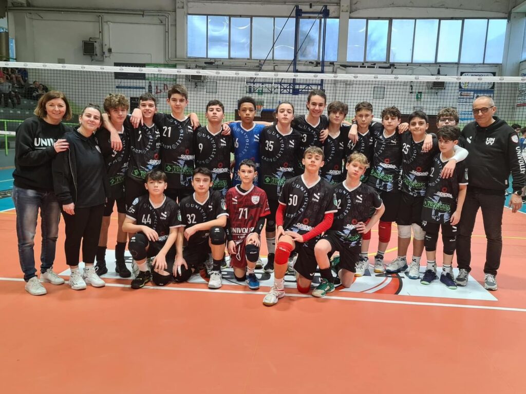 Univolley Carpi Blu, prima classificata U15 Maschile