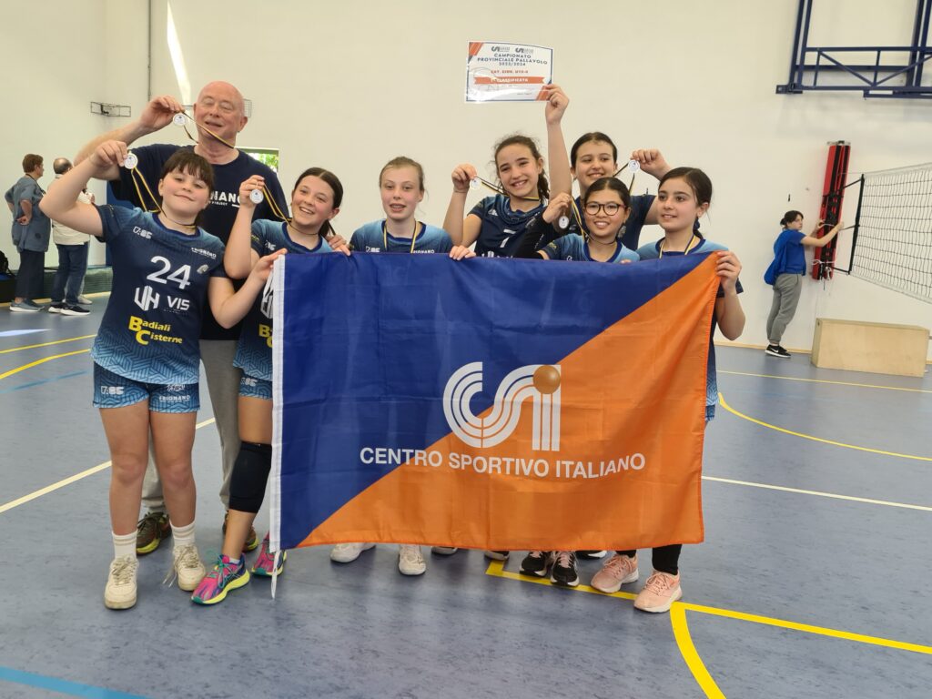 Volley Frignano, prima classificata Gio 12 a 4 territoriale
