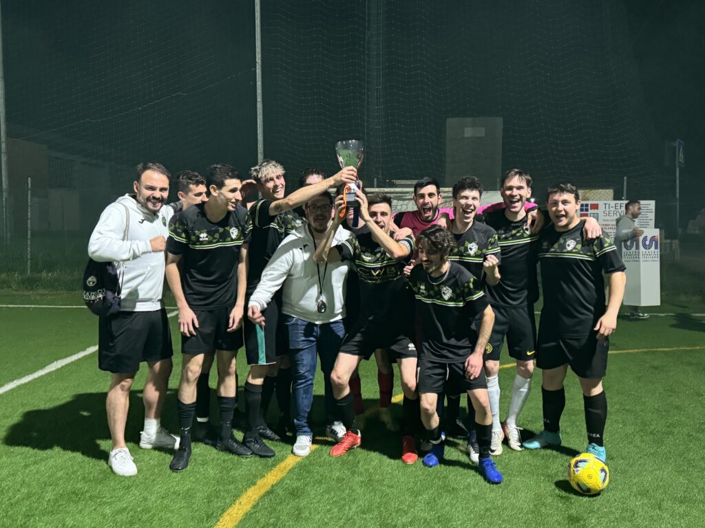 Virtus Formigine, prima classificata Trofeo CSI Basic League calcio a 7 Open