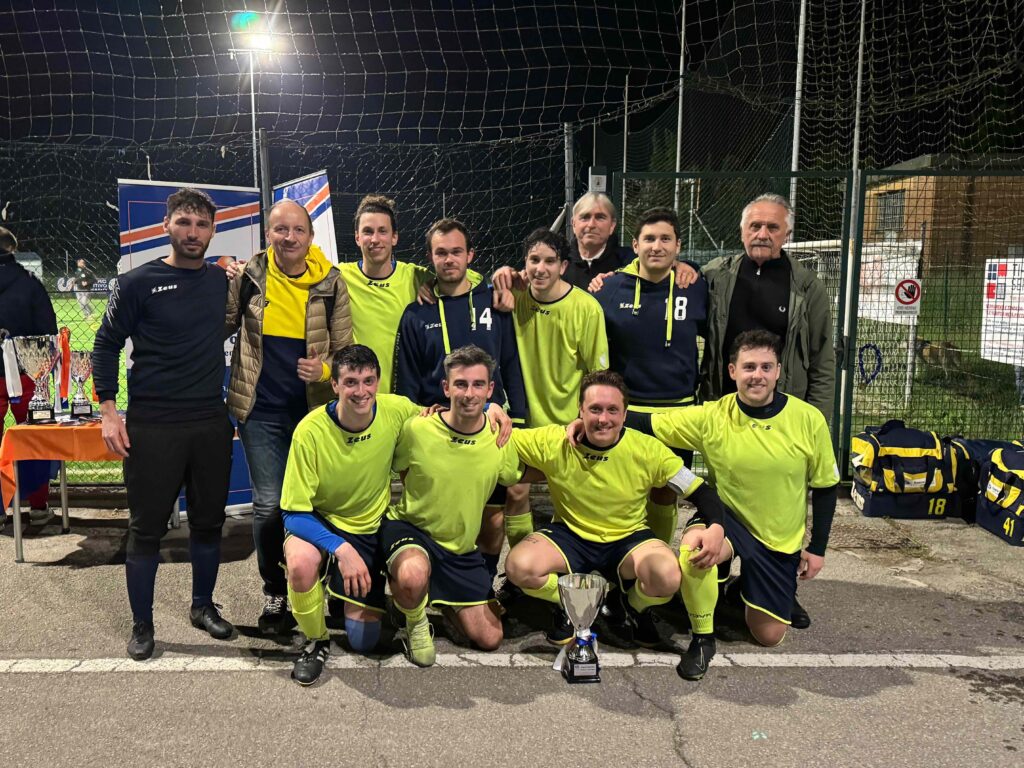 Elident Team, prima classificata calcio a 7 Open Trofeo CSI Top League