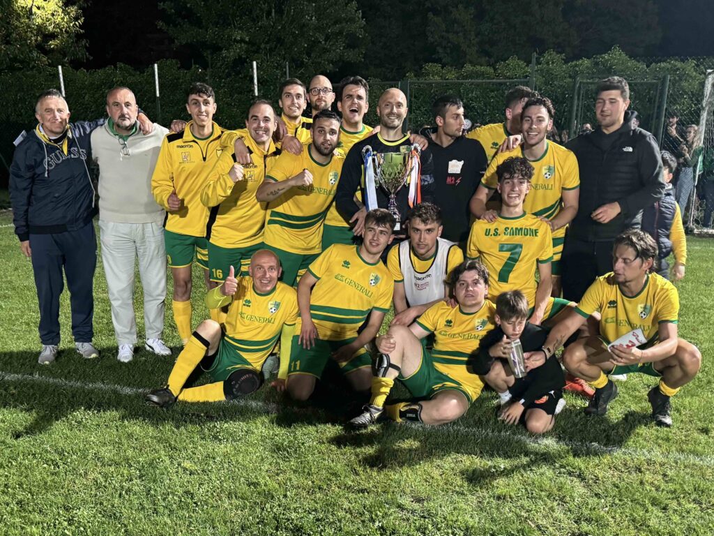 Samone, prima classificata calcio a 11 Open