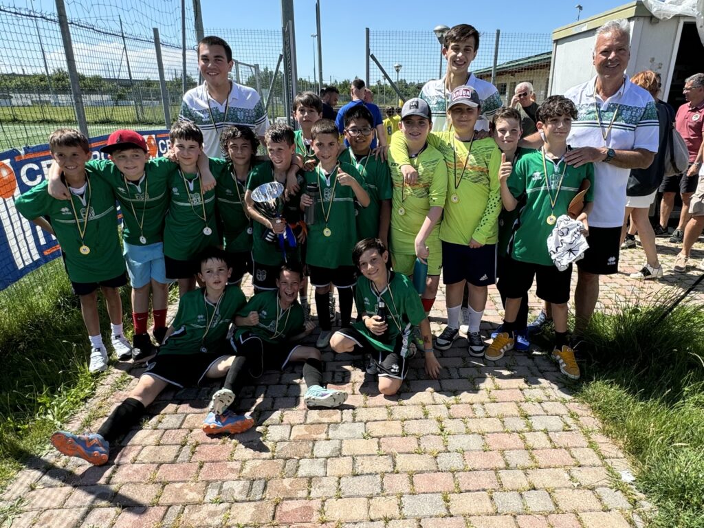 Corlo, prima classificata Under 10 2014 a 5