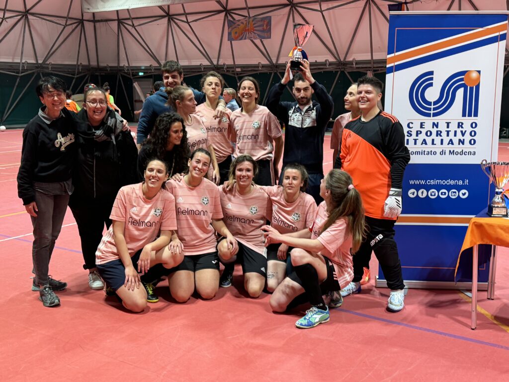Sig Bellicose, prima classificata Trofeo CSI calcio a 5 Open Femminile