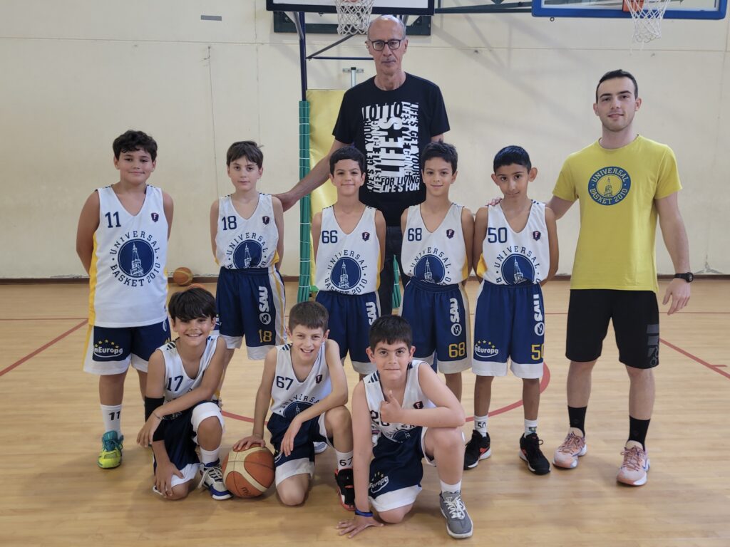 Universal Basket, vincitori del titolo Under 10
