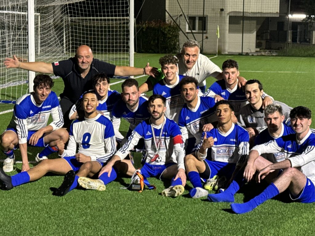 Suprema Salvaterra, prima classificata Trofeo CSI calcio a 11 Open