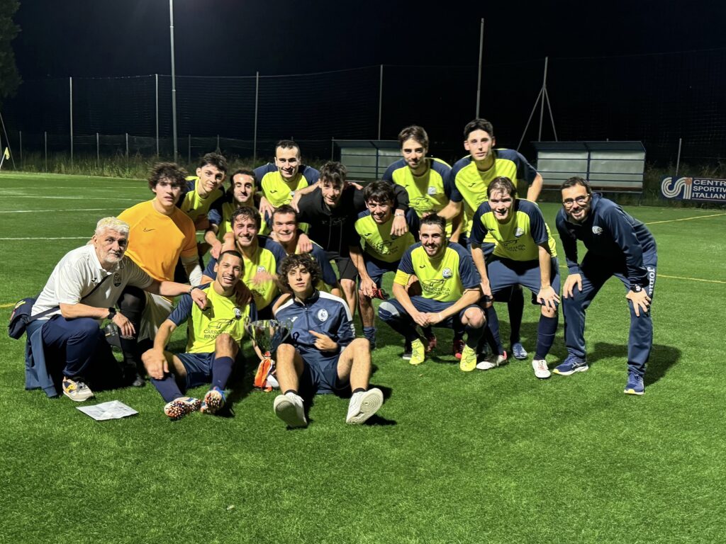 Monari Nasi, prima classificata Basic League calcio a 7 Open